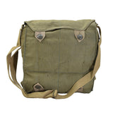 Original tschechische Militär Gasmaske Schultertasche grün Canvas Vintage Überschuss NEU