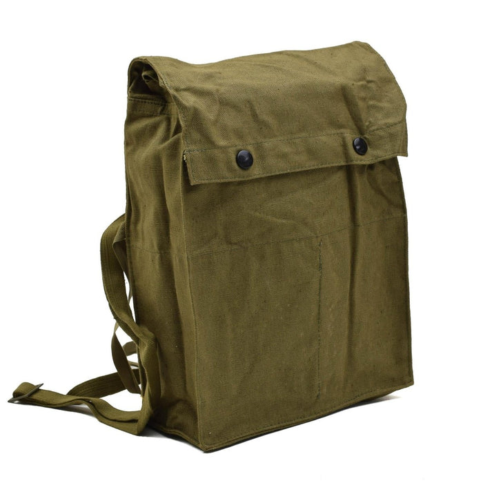 Original tschechische Militär-Umhängetasche Vintage praktische Klappe mit Druckknöpfen Olive - GoMilitar