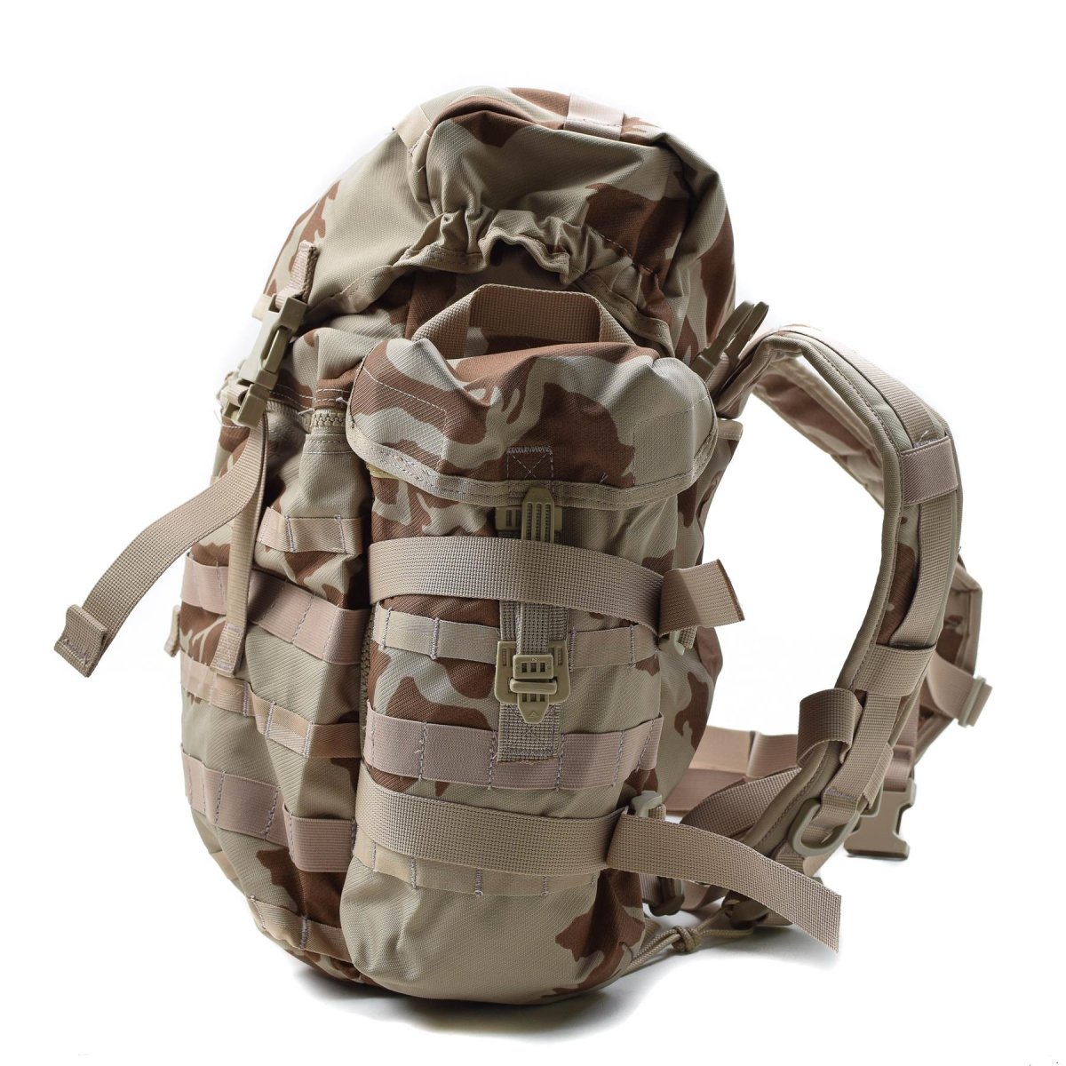 Original Tschechische Republik Militär Molle Rucksack Wüstentarn 30l Schnellverschluss