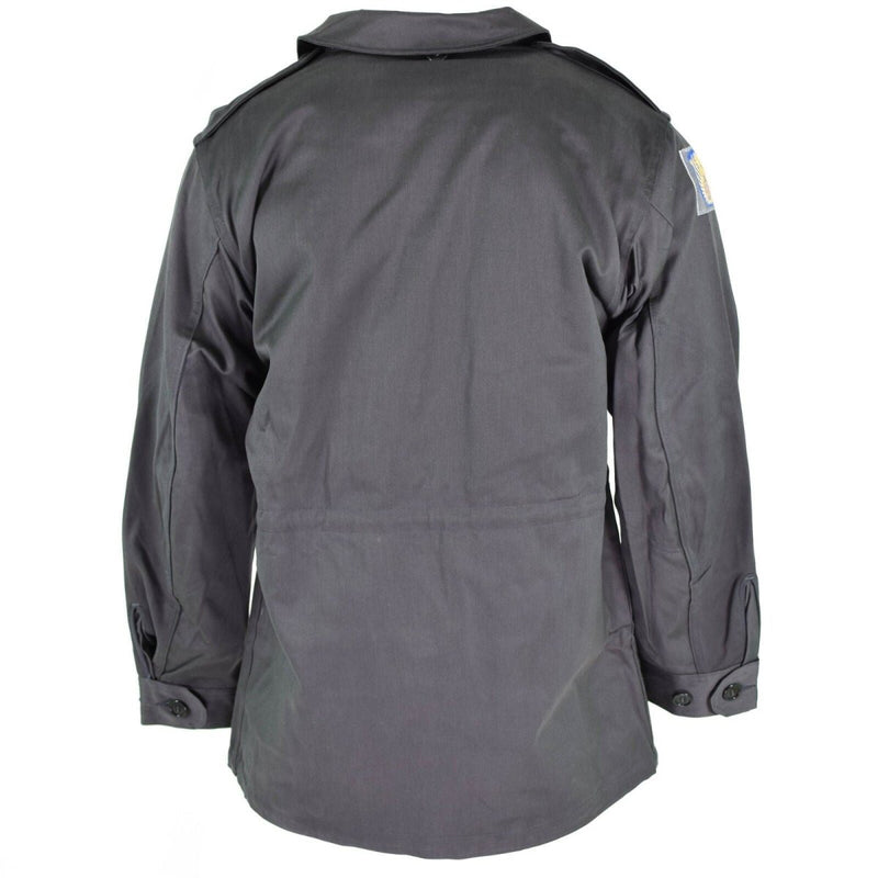 Original dänische Armee Kampfjacke M71 Dänemark Militär grau Feld Überschuss