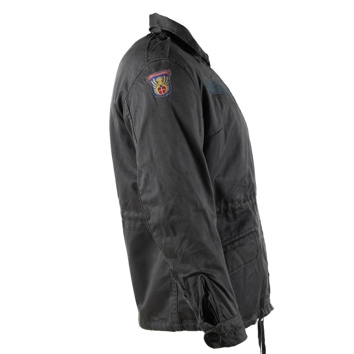 Original dänische Armee Jacke M71 Short Cut Dänemark Militär grau Feld Überschuss