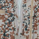 Original Danish army rain jacket waterproof M84 desert camo tactical hood NEW - GoMilitar