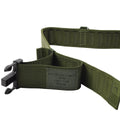 Original dänischer Armee taktischer Gürtel oliv verstellbar Feld Webbing Kampf NEU