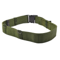 Original dänischer Armee taktischer Gürtel oliv verstellbar Feld Webbing Kampf NEU