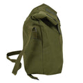Original dänische Militär Umhängetasche Rolltop Nylon PVC beschichtet Oliv