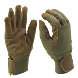 Original dänische militärische taktische Winterhandschuhe aus Polycotton, isoliert, Sandbraun