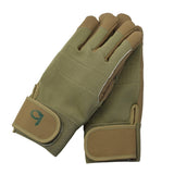 Original dänische militärische taktische Winterhandschuhe aus Polycotton, isoliert, Sandbraun