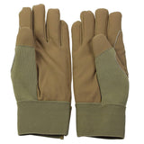 Original dänische militärische taktische Winterhandschuhe aus Polycotton, isoliert, Sandbraun