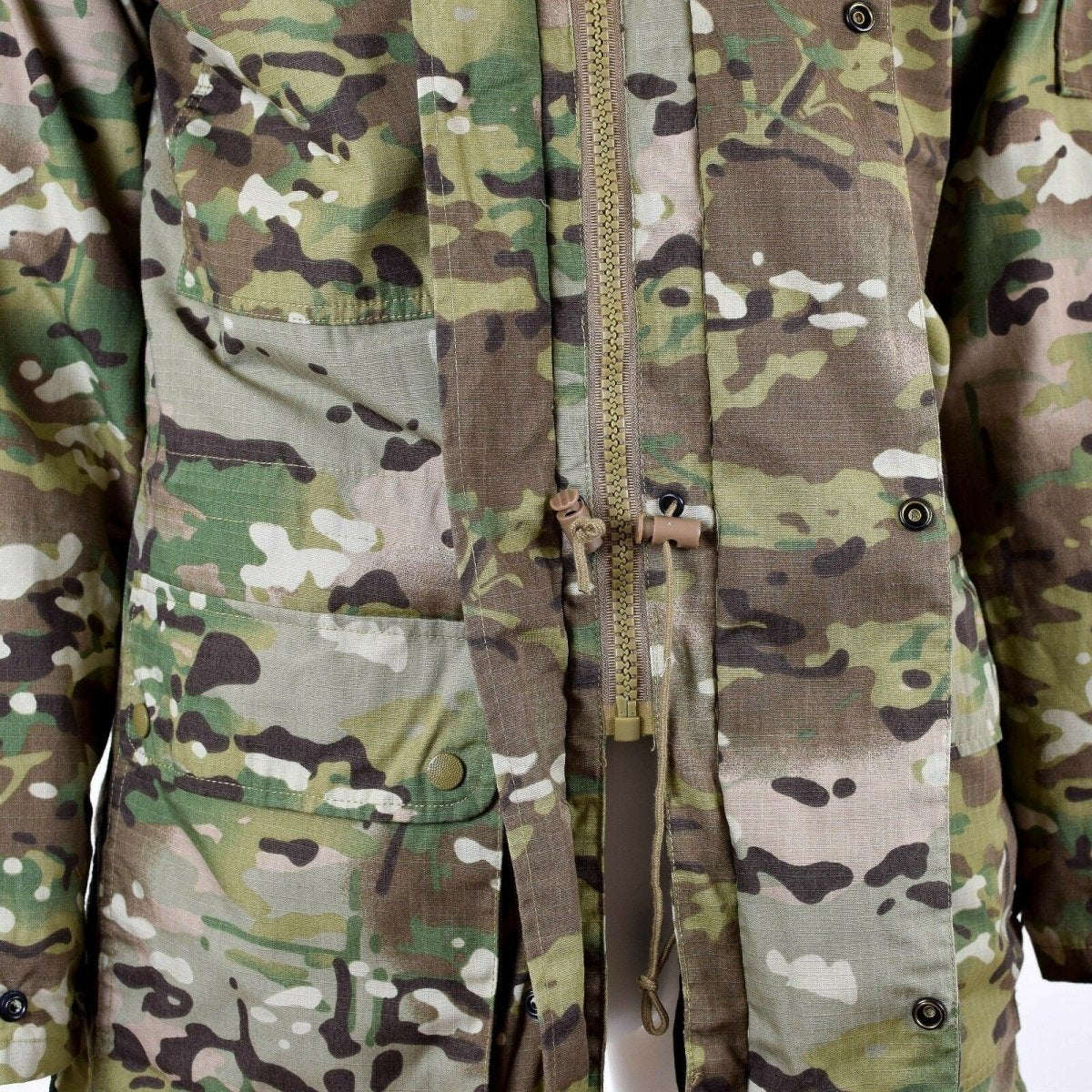 Original niederländische Armee Feld RIP STOP JACKE MULTITARN M65 Militär Parka Liner NEU