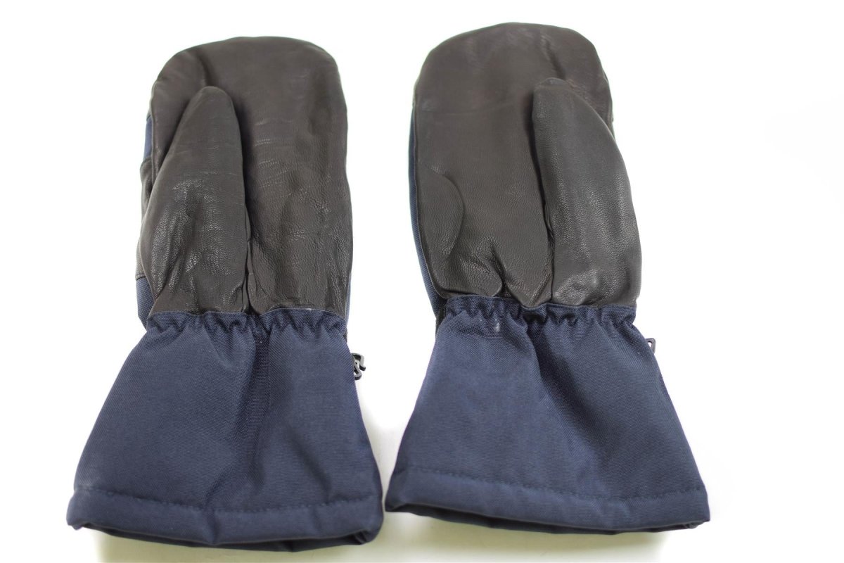 Original niederländische Armee Fäustlinge NATO Winterhandschuhe Militär blau Marine maritim NEU