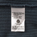 Original niederländischer Armee-Rippstrickpullover, Viertelreißverschluss, verstärkte Ellbogen, Petrolgrün