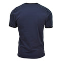 Original niederländische Armee T-Shirt blaues Baumwollhemd kurze Ärmel Militär Überschuss NEU