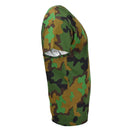 Original Dutch army woodland camo shirt T-shirt military surplus Jungle new - GoMilitar