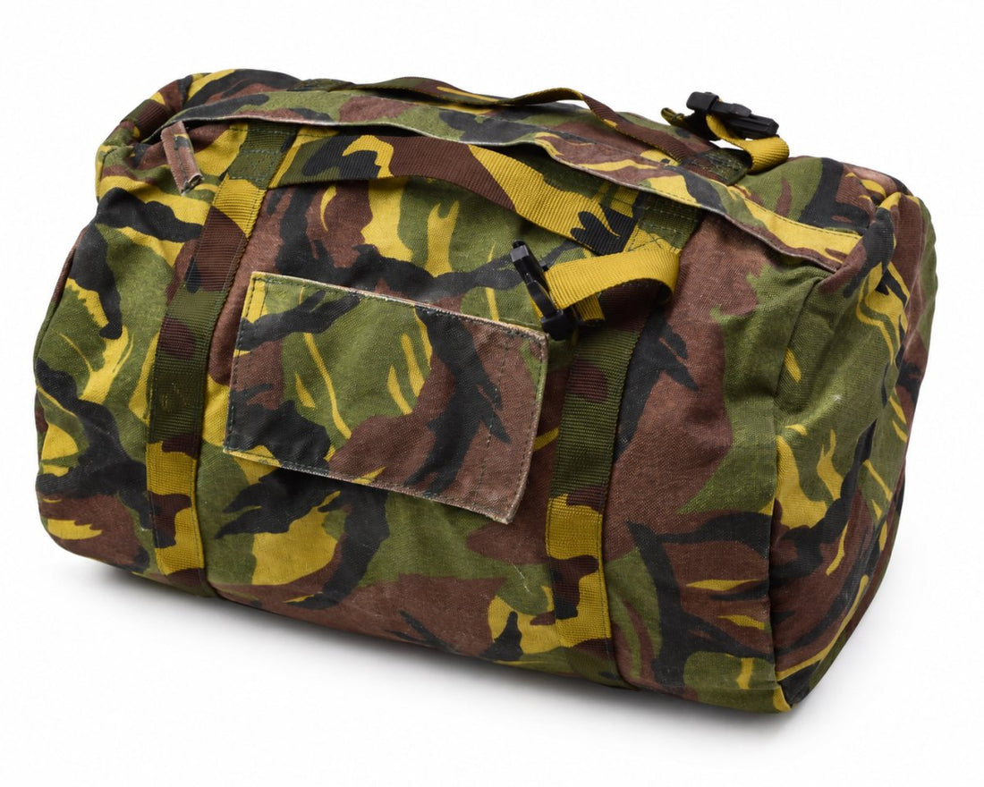 Original Dutch Military 20L Rucksack Compact Field Outdoor Gear Woodland Camo