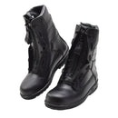 Original Dutch Military Air Force Pilot Boots Genuine Leather Tactical Black - GoMilitar