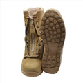 Originale Pilotenstiefel der niederländischen Militärluftwaffe aus echtem Leder, taktische Wüste