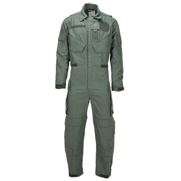 Original niederländischer Militäroverall, feuerfest, Aramid-Mischung, Oliv