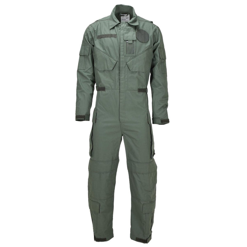 Original niederländischer Militäroverall, feuerfest, Aramid-Mischung, Oliv