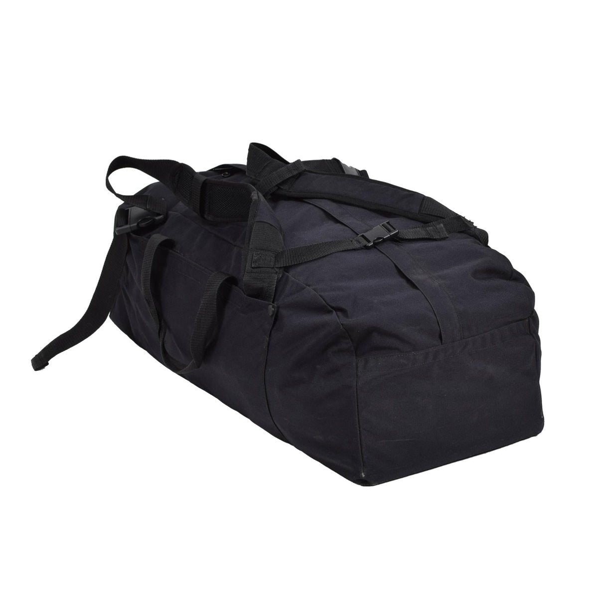 Original niederländische Militär-Reisetasche, Sporttasche, Reiserucksack, schwarz