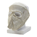 Original niederländische Militär-Gesichtsmaske, flammhemmend, Aramid, für kaltes Wetter, Weiß