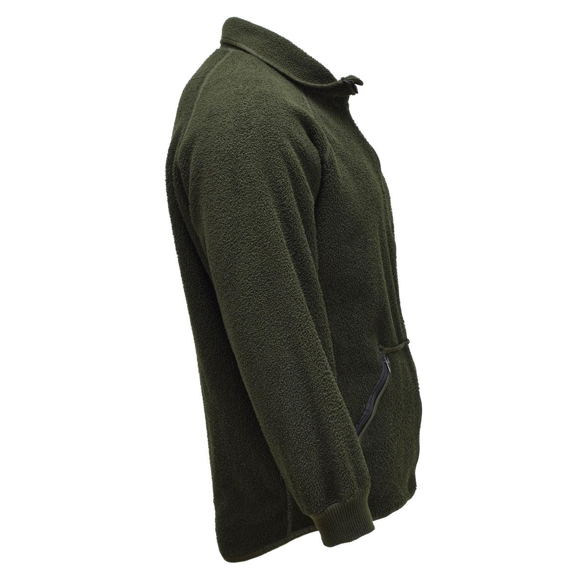 Original niederländische Militär-Fleecejacke, warme, weiche Thermo-Sportbekleidung für kaltes Wetter