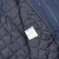Original niederländische Militärjacke mit herausnehmbarem Steppfutter, blau, Niederlande-Überschuss