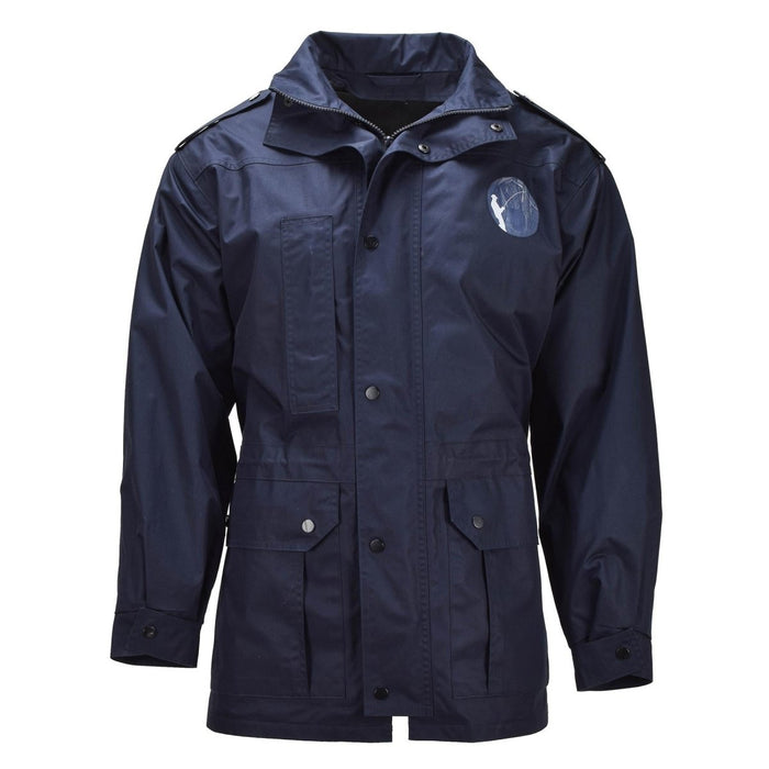 Original Dutch Military Parka Multiple Pockets High Neck Fisherman Logo Blue - GoMilitar