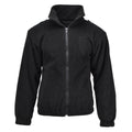 Original niederländische Militärpolizei Fleecejacke, warmer Pullover, Winterpullover, schwarz