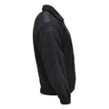 Original niederländische Militärpolizei Fleecejacke, warmer Pullover, Winterpullover, schwarz
