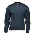 Original niederländischer Militärpullover, Wintersportpullover, Pullover für kaltes Wetter, blau