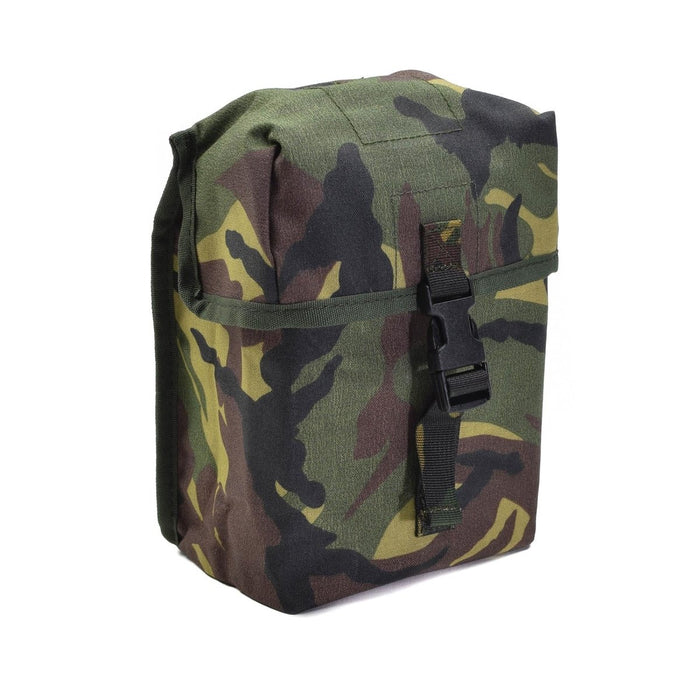 Original niederländische Militär-Universalausrüstungs-Molle-Tasche in DPM-Tarnung mit Schnallenverschluss für den taktischen Einsatz und den Outdoor-Einsatz