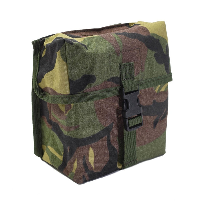 Original niederländisches Militär-Universal-Molle-Beutel mit Schnallenverschluss, DPM-Softshell, NEU – GoMilitar