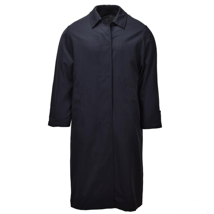 Original holländischer Militär-Damen-Langmantel, formeller Dienstmantel, Schwarz – GoMilitar