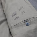 Original DDR-Militärjacke, Epauletten, Kragenaufnäher, Grau