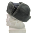 Original DDR Armeeoffizier Wintermütze Kaltwetter Uschanka Kunstpelz NEU