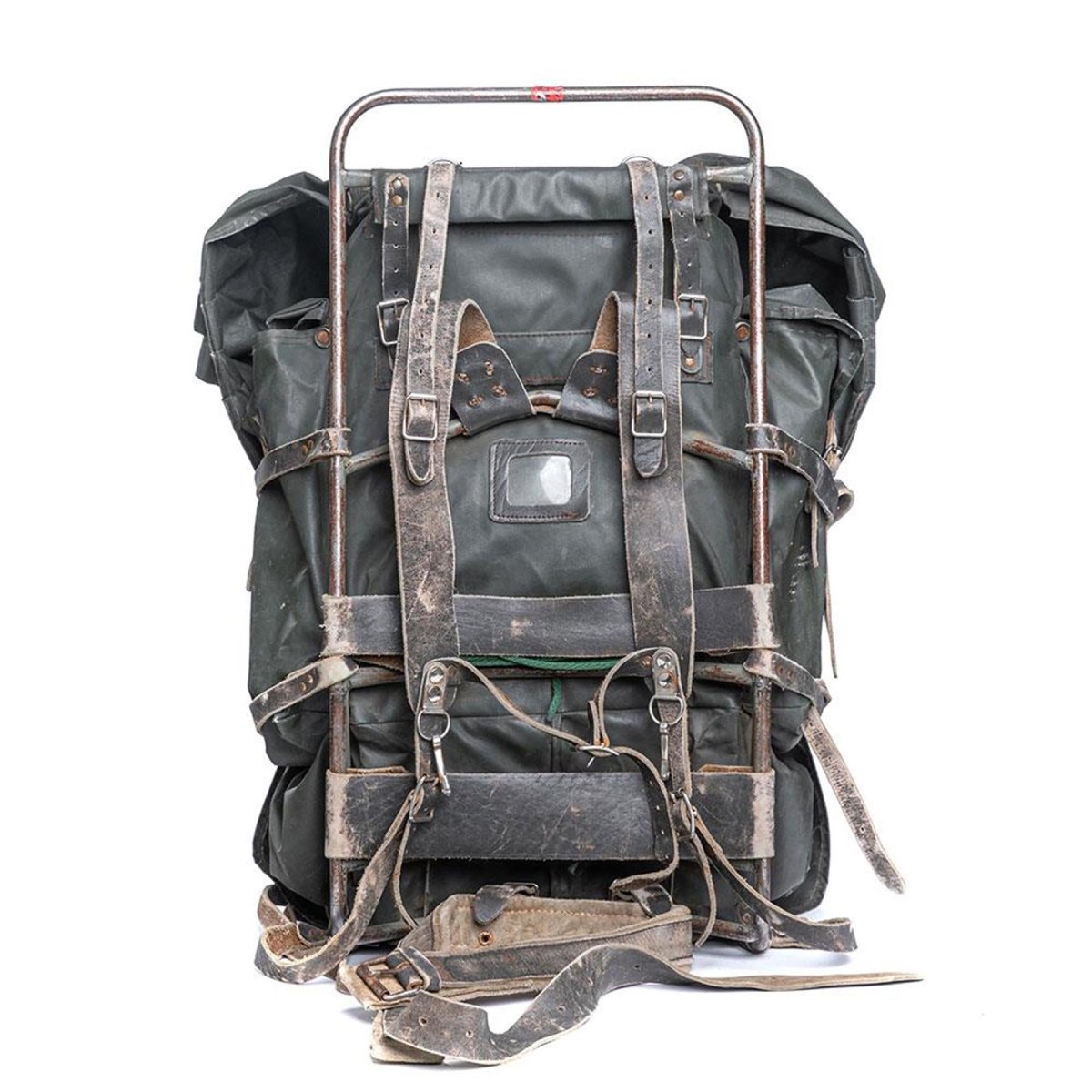 Original finnischer Militärrucksack mit Rahmen, wasserdicht, großer Rucksack, 100 l, Vintage