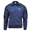 Original Trainingsanzug der französischen Armee, Sportjacke, Activewear-Anzug, Oberteil, blaues Hemd, NEU