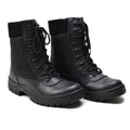 Original französische Militärstiefel aus schwarzem Leder, atmungsaktiv, leicht, Armee-Neu