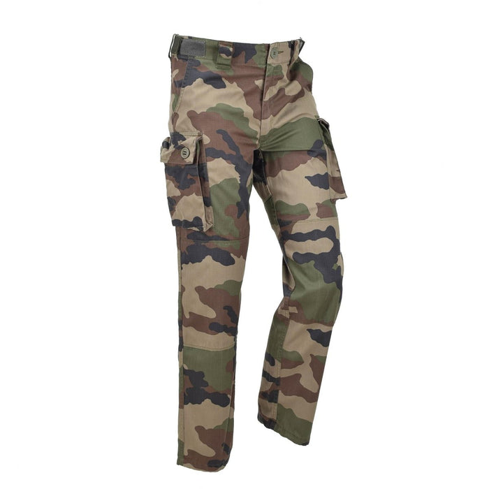 Original französische Militär-Cargohose CCE Camo Ripstop Anti-Mücken-Behandlung - GoMilitar