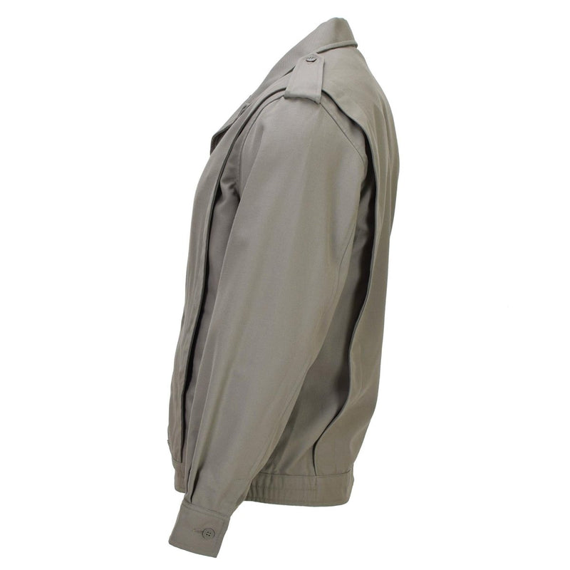 Original French Military Classic Jacket Pleated Elasticated hemline Grey - GoMilitar
