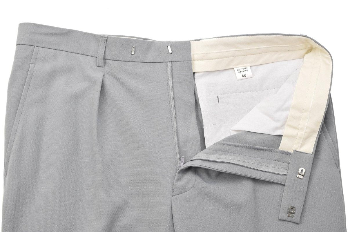 Original französische Militäranzughose, grau, Uniform, formelle Hose, lässig, NEU