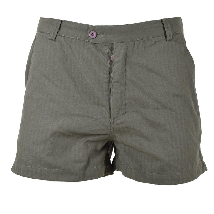 Original französische Militär-Dschungel-Oliven-Shorts, leichte Kampf-Armee-Uniform, NEU – GoMilitar