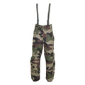 Original französische Militär Regenhose wasserdichte Trilaminathose Hosenträger NEU