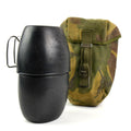 Original britische Armee Feldflasche mit Becher 58 Wasserflasche mit Beutel