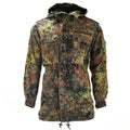 Original Bundeswehr Feldjacke Parka Militärausgabe Flecktarn Camouflage mit Futter