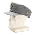 Original Bundeswehr Gebirgsmütze Gebirgsjäger grau mit Blumenabzeichen