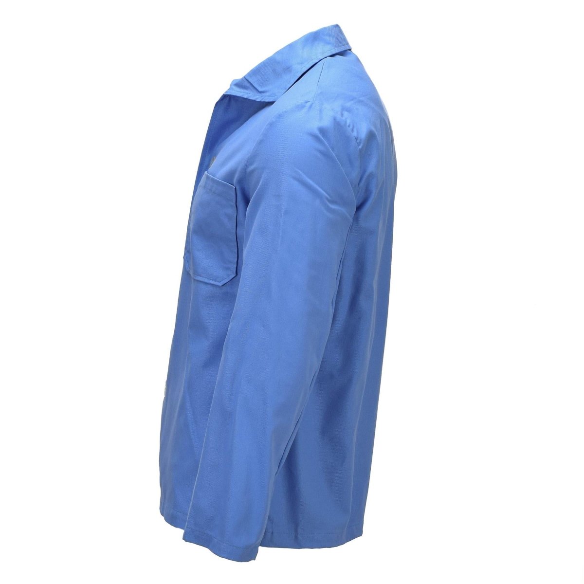 Original Pyjama-Hemd der Bundeswehr, langärmelig, Knopfleiste vorne, Nachtwäsche, Blau