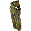 Original German army trousers GoreTex Bib n Brace Flecktarn pants overall rain - GoMilitar
