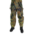Original Bundeswehr Hose GoreTex Bib n Brace Flecktarn Hose Overall Regen