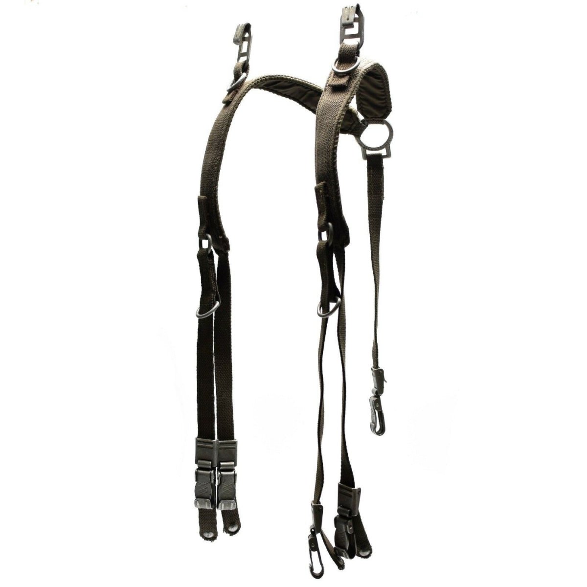 Original Bundeswehr Y-Straps Feldkoppel Hosenträgergurt Tasche Taktischer Koppel